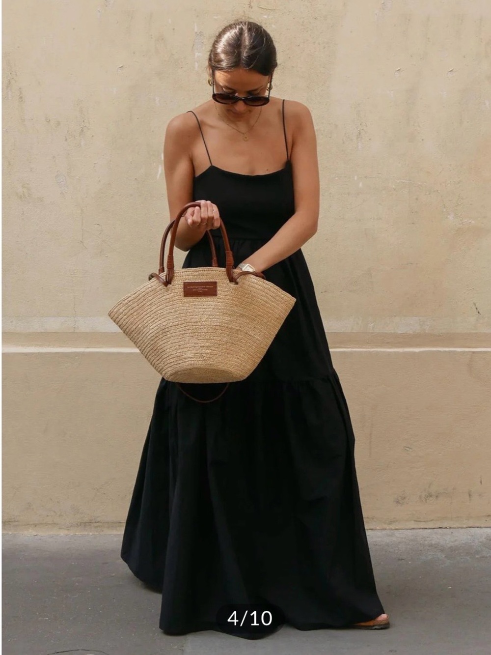 Solid backless long dress